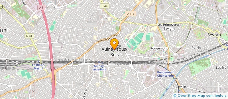 localisation de l'entreprise SCI CHARLES FLOQUET à AULNAY-SOUS-BOIS