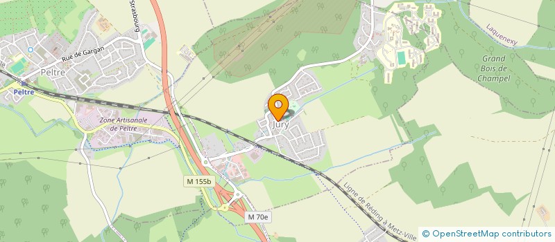 localisation de l'entreprise SCI CHARLES III  JURY