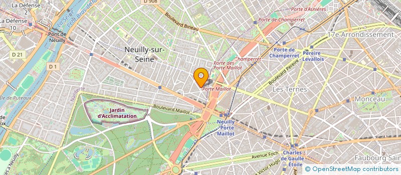 localisation de l'entreprise SCI CHARLES LAFFITTE à NEUILLY-SUR-SEINE
