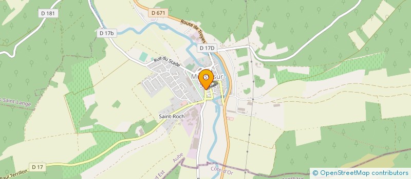 localisation de l'entreprise SCI CHARLES LAMBERT  MUSSY-SUR-SEINE