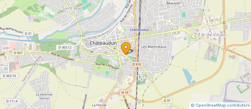 localisation de l'entreprise SCI CHARLES PEGUY à CHATEAUDUN