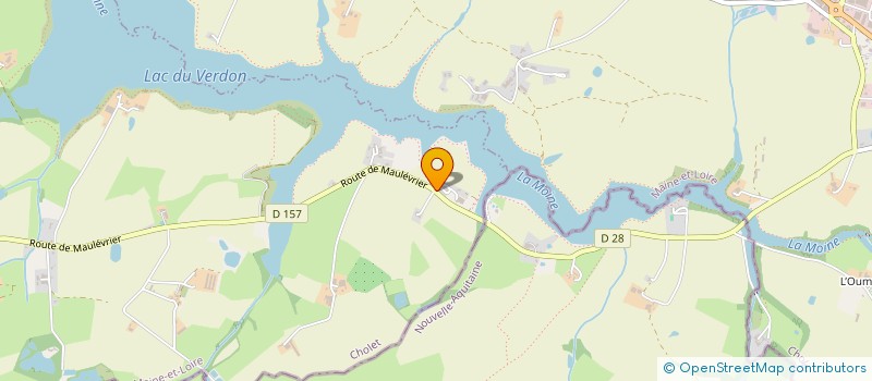 localisation de l'entreprise SCI CHARLES RICHARD  LA TESSOUALLE