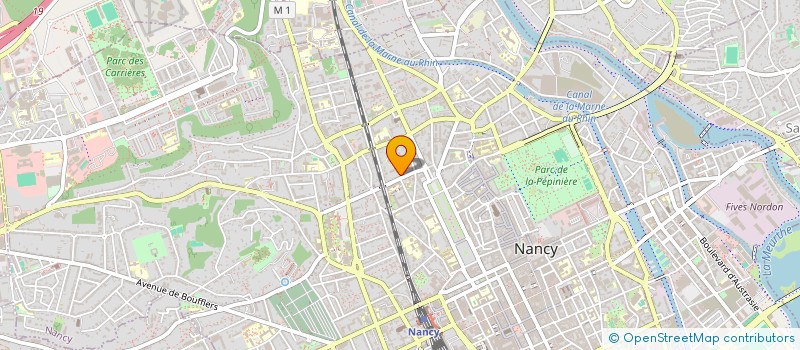 localisation de l'entreprise SCI CHARLES V  NANCY