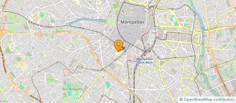 localisation de l'entreprise SCI CHARLES VALLAT à MONTPELLIER