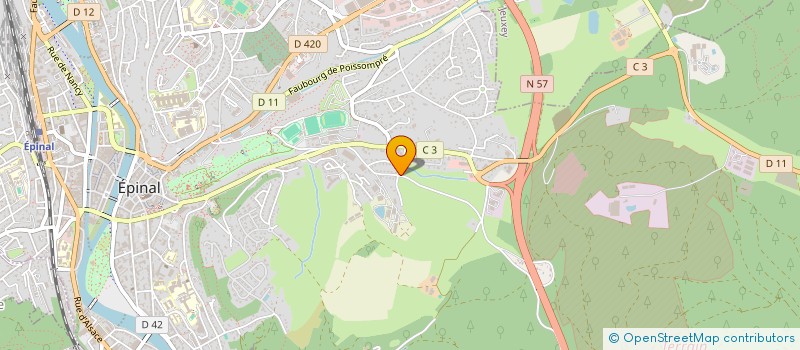 localisation de l'entreprise SCI CHARLETTE  EPINAL