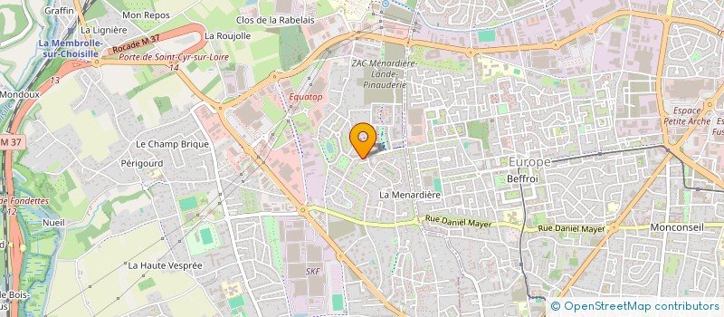 localisation de l'entreprise SCI CHARLETTI à SAINT-CYR-SUR-LOIRE