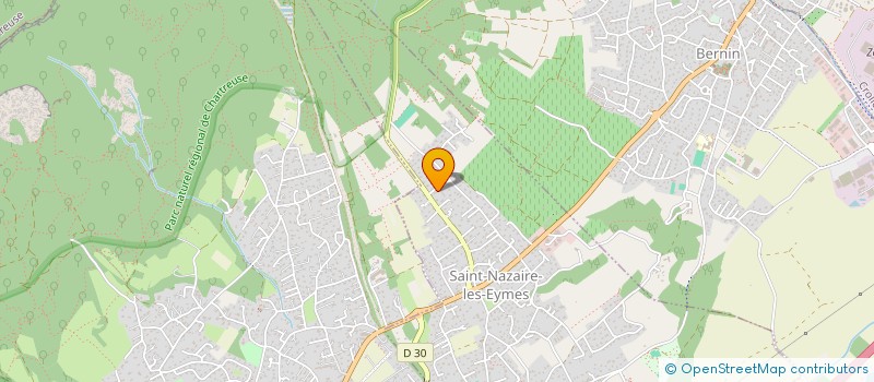 localisation de l'entreprise SCI CHARLEVILLE  SAINT-NAZAIRE-LES-EYMES