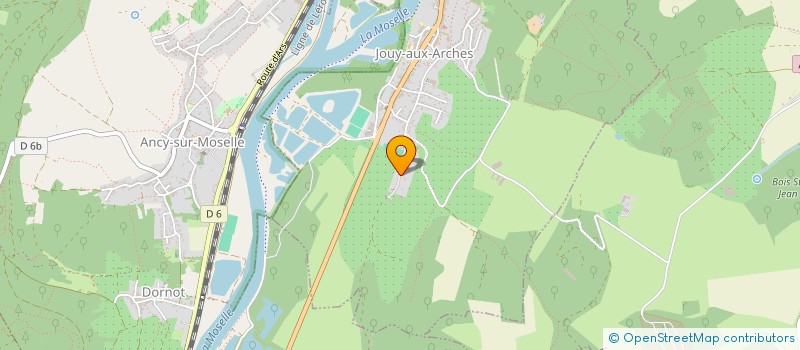 localisation de l'entreprise SCI CHARLI  JOUY-AUX-ARCHES