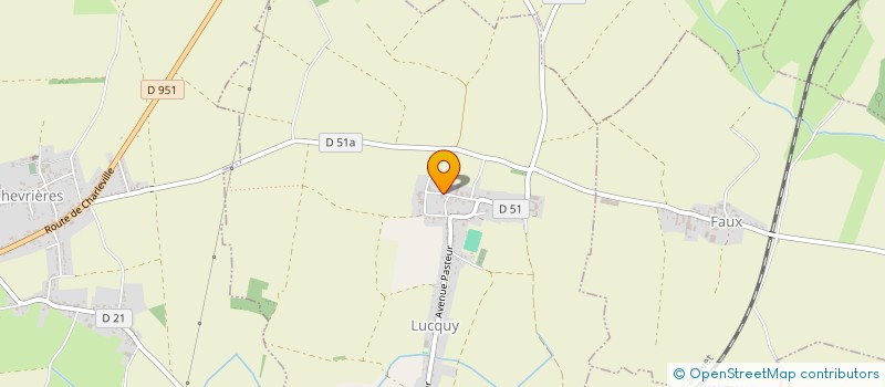 localisation de l'entreprise SCI CHARLIAT  LUCQUY