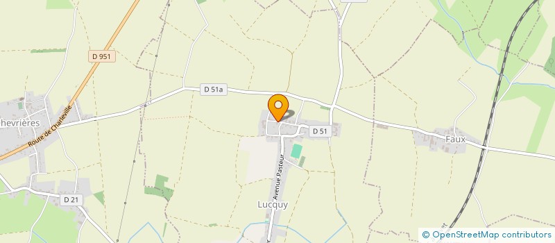 localisation de l'entreprise SCI CHARLIAT II  LUCQUY