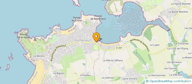 localisation de l'entreprise SCI CHARLICE à SAINT-MALO