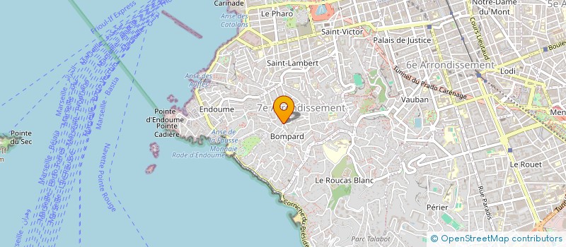 localisation de l'entreprise SCI CHARLIE à MARSEILLE
