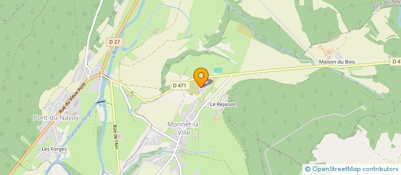 localisation de l'entreprise SCI CHARLIE  MONNET-LA-VILLE