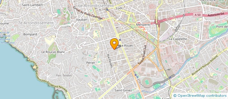 localisation de l'entreprise SCI CHARLIE à MARSEILLE