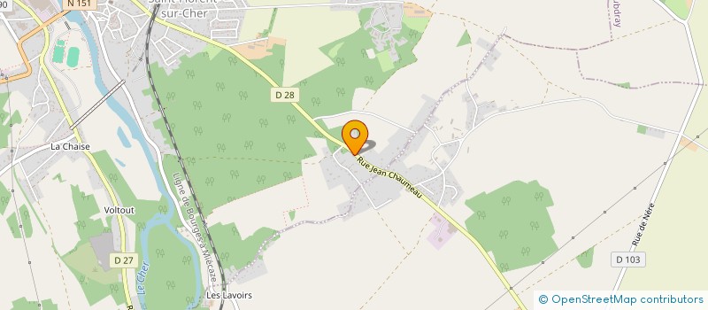 localisation de l'entreprise SCI CHARLIE  SAINT-CAPRAIS