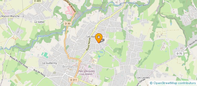 localisation de l'entreprise SCI CHARLIE  BRINDAS