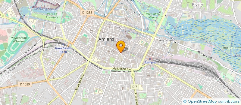 localisation de l'entreprise SCI CHARLIE CAUVIN à AMIENS
