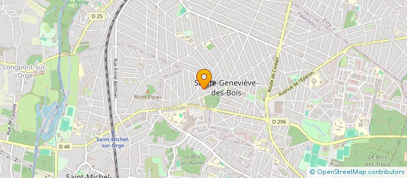 localisation de l'entreprise SCI CHARLIE CHAPLIN à SAINTE-GENEVIEVE-DES-BOIS