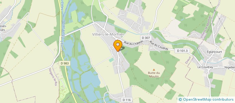 localisation de l'entreprise SCI CHARLIE ET CRISTIE à CHARTAINVILLIERS