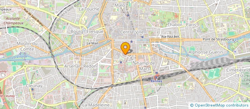 localisation de l'entreprise SCI CHARLINE  RENNES
