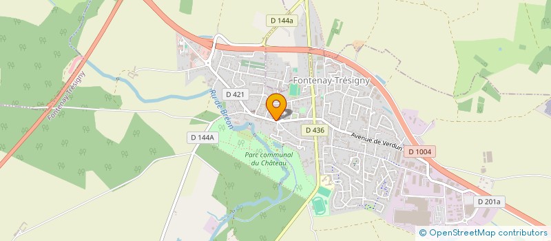 localisation de l'entreprise SCI CHARLINE  FONTENAY-TRESIGNY