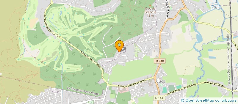 localisation de l'entreprise SCI CHARLINE à LE TOUQUET-PARIS-PLAGE