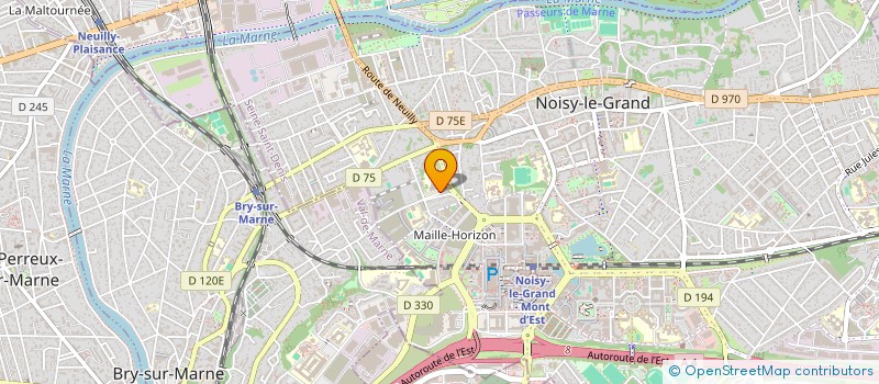 localisation de l'entreprise SCI CHARLOTTE  NOISY-LE-GRAND