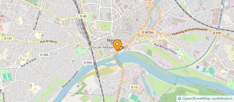 localisation de l'entreprise SCI CHARLOTTE à NEVERS