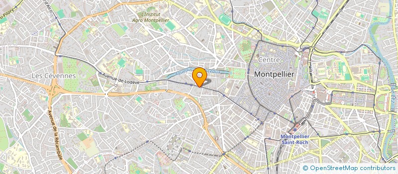 localisation de l'entreprise SCI CHARLOTTE à MONTPELLIER