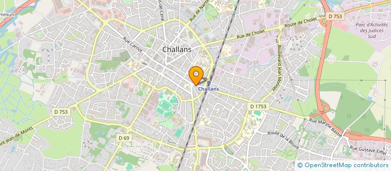 localisation de l'entreprise SCI CHARLOTTE à CHALLANS