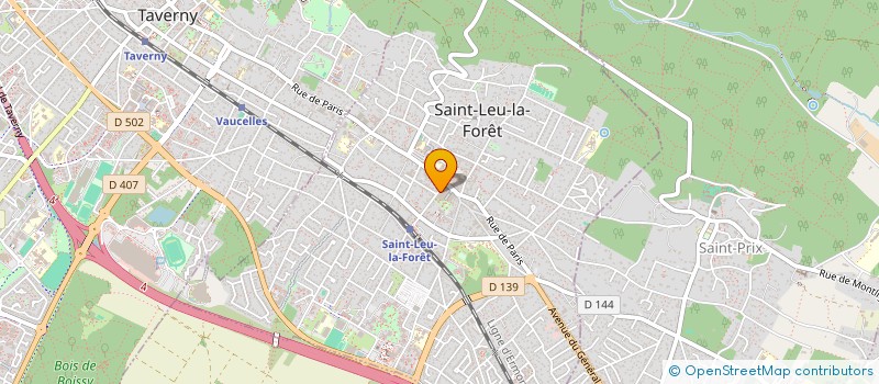 localisation de l'entreprise SCI CHARLOTTE  SAINT-LEU-LA-FORET