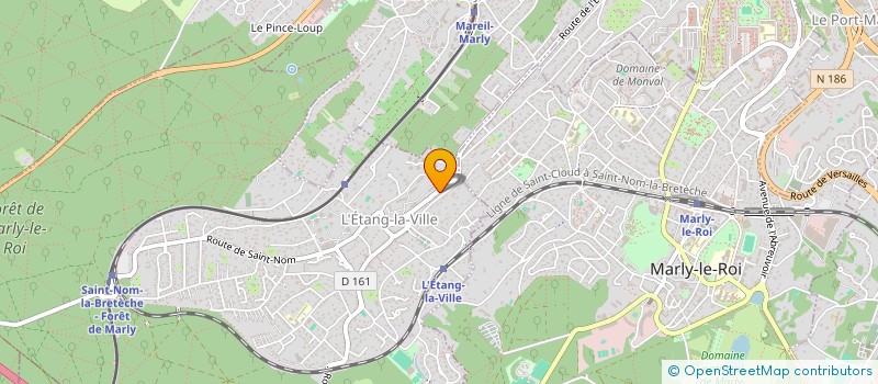 localisation de l'entreprise SCI CHARLOTTE  L'ETANG-LA-VILLE