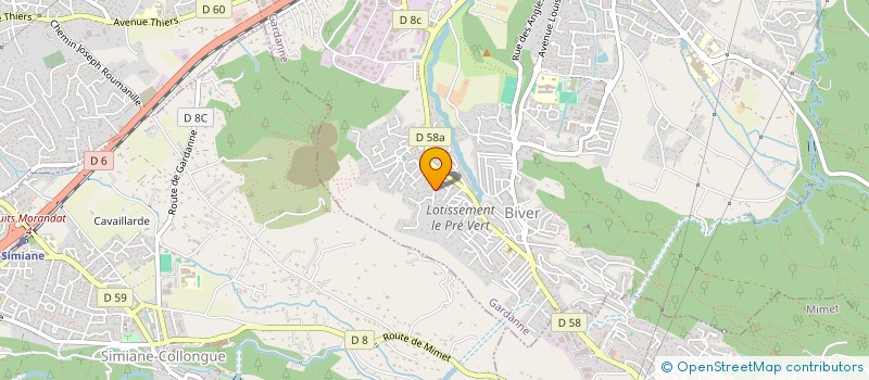 localisation de l'entreprise SCI CHARLOTTE à GARDANNE