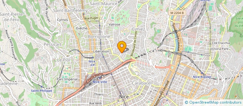 localisation de l'entreprise SCI CHARLOTTE à NICE