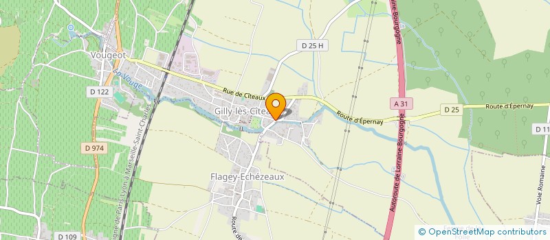 localisation de l'entreprise SCI CHARLOTTE  GILLY-LES-CITEAUX