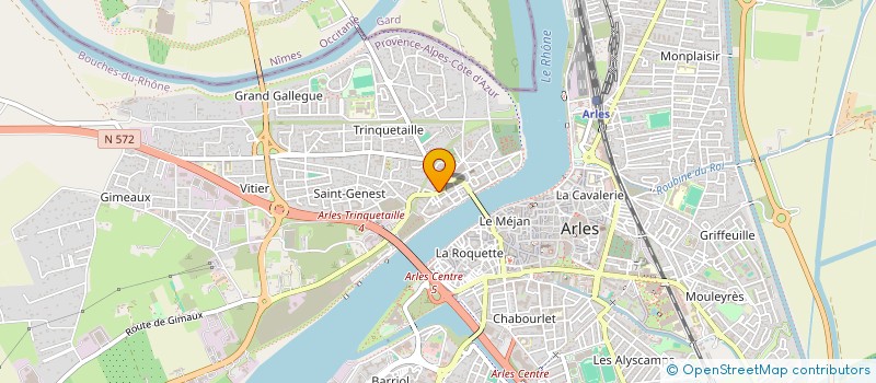 localisation de l'entreprise SCI CHARLOTTE à ARLES