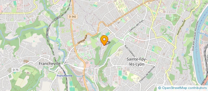 localisation de l'entreprise SCI CHARLOTTE  SAINTE-FOY-LES-LYON