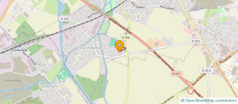 localisation de l'entreprise SCI CHARLOTTE  COURCHELETTES