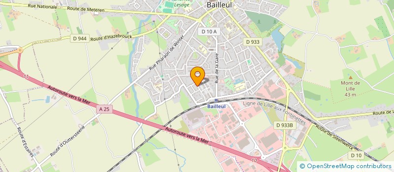 localisation de l'entreprise SCI CHARLOTTE à BAILLEUL