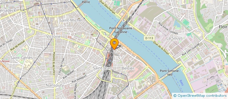 localisation de l'entreprise SCI CHARLOTTE B  BORDEAUX