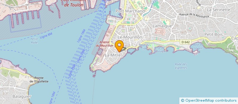 localisation de l'entreprise SCI CHARLOTTE B  TOULON