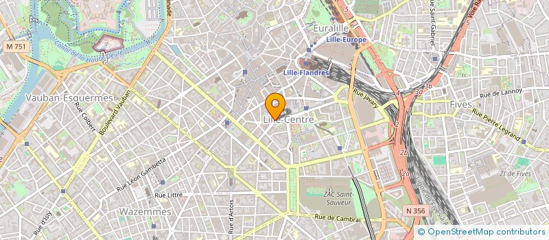 localisation de l'entreprise SCI CHARLOTTE COURTIN à LILLE