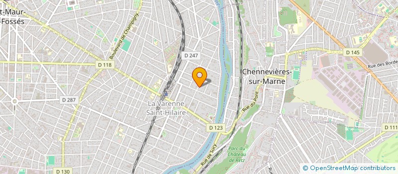 localisation de l'entreprise SCI CHARLOTTE D'ALSACE à SAINT-MAUR-DES-FOSSES