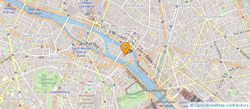 localisation de l'entreprise SCI CHARLOTTE DU 24 R ST LOUIS EN L'ILE  PARIS