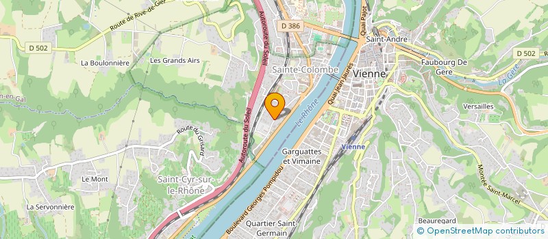 localisation de l'entreprise SCI CHARLUTH  SAINTE-COLOMBE