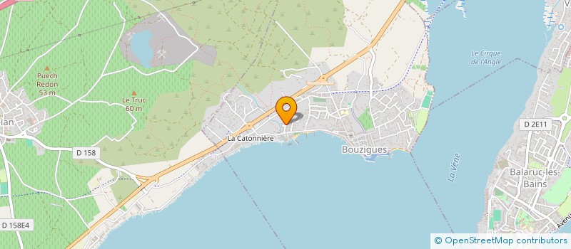 localisation de l'entreprise SCI CHARLWILLSTAN  BOUZIGUES