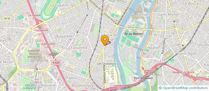 localisation de l'entreprise SCI CHARLY à TOULOUSE