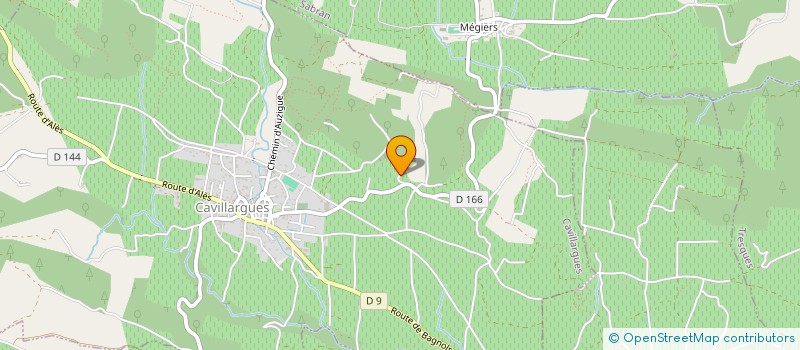 localisation de l'entreprise SCI CHARLY  CAVILLARGUES