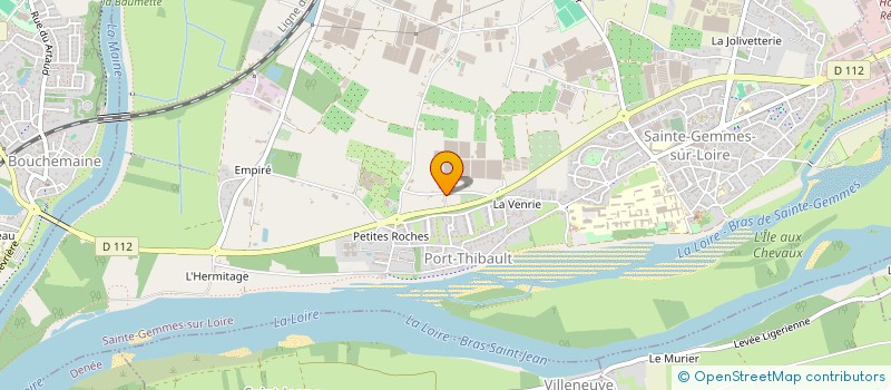 localisation de l'entreprise SCI CHARLY  SAINTE-GEMMES-SUR-LOIRE