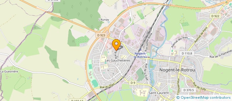 localisation de l'entreprise SCI CHARLY à NOGENT-LE-ROTROU